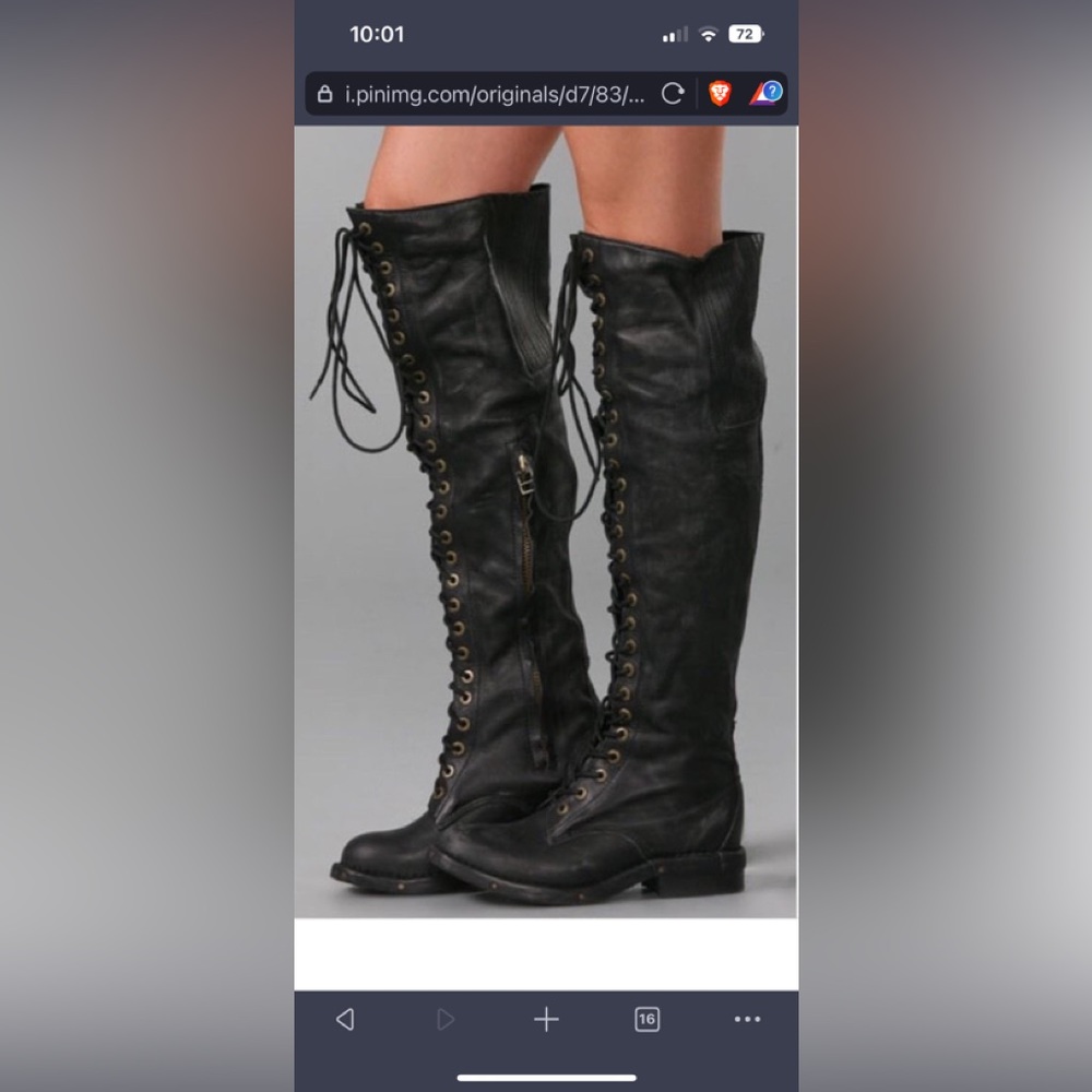 ISO- Jeffrey Campbell Meds Over the Knee Boots